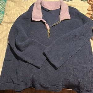 Sherpa pullover